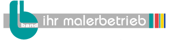 Malerbetrieb Band Logo